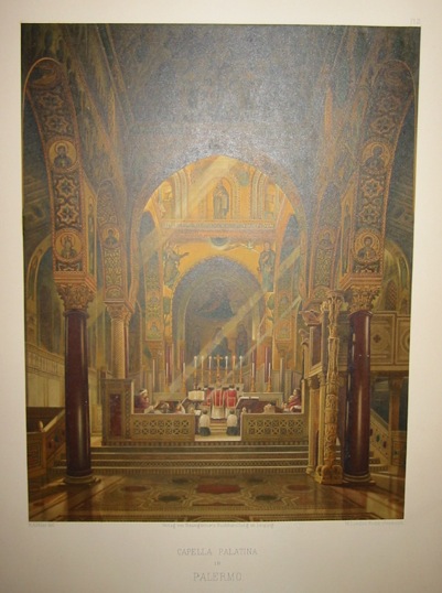 Kà¶hler Heinrich Cappella Palatina in Palermo 1880 Leipzig 